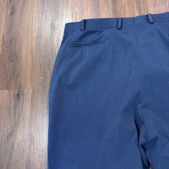 Alfani Slim Fit Men's Suit Preowned Blue Jacket 46R Pants 38x32 - Picture 10 of 14